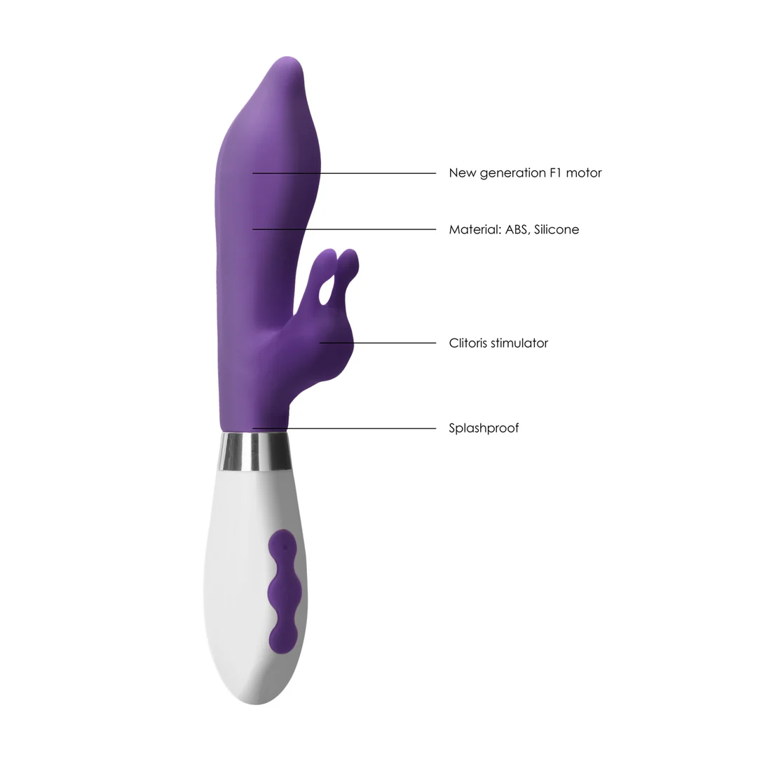 Vibrador rabbit Luna by Shots Adonis - Imagen 6