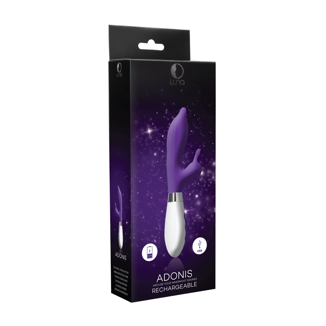 Vibrador rabbit Luna by Shots Adonis - Imagen 1