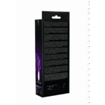 Vibrador tipo rabbit – 10 velocidades y estimulación dirigida – morado Luna by Shots - Imagen 2