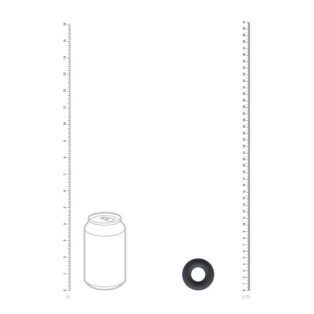 Anillo para el pene Levelz de silicona líquida negro - Imagen 3