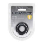 Anillo para el pene Levelz de silicona líquida negro