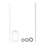 Set de 3 anillos para el pene Levelz de silicona - Imagen 4