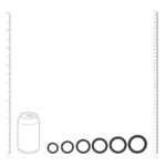 Set de anillos para el pene de silicona Levelz by Shots - Imagen 4
