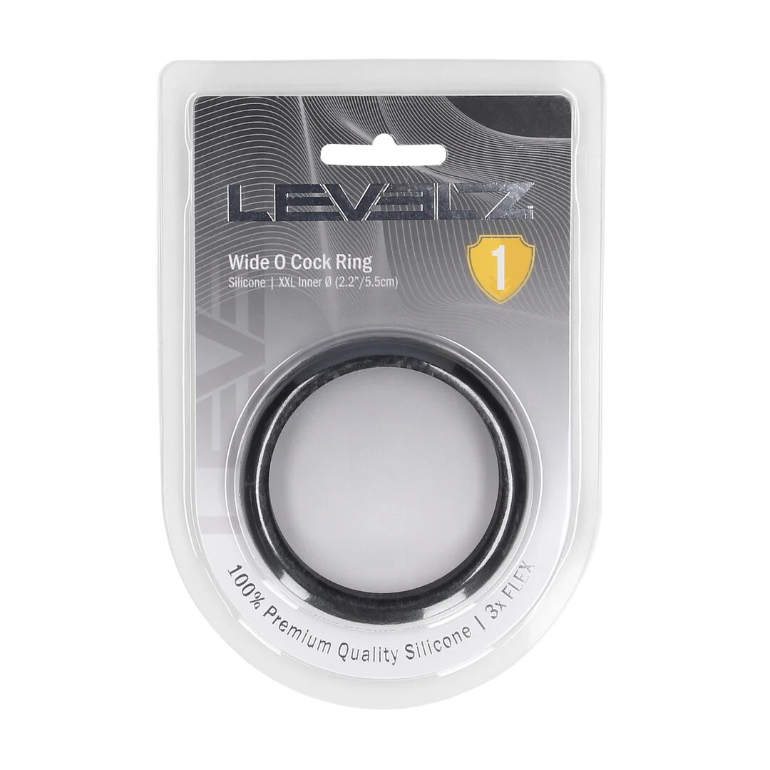 Anillo para el pene de silicona Levelz Wide O XXL - Imagen 1