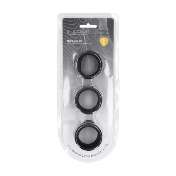 Set de 3 estiradores testiculares de silicona Levelz