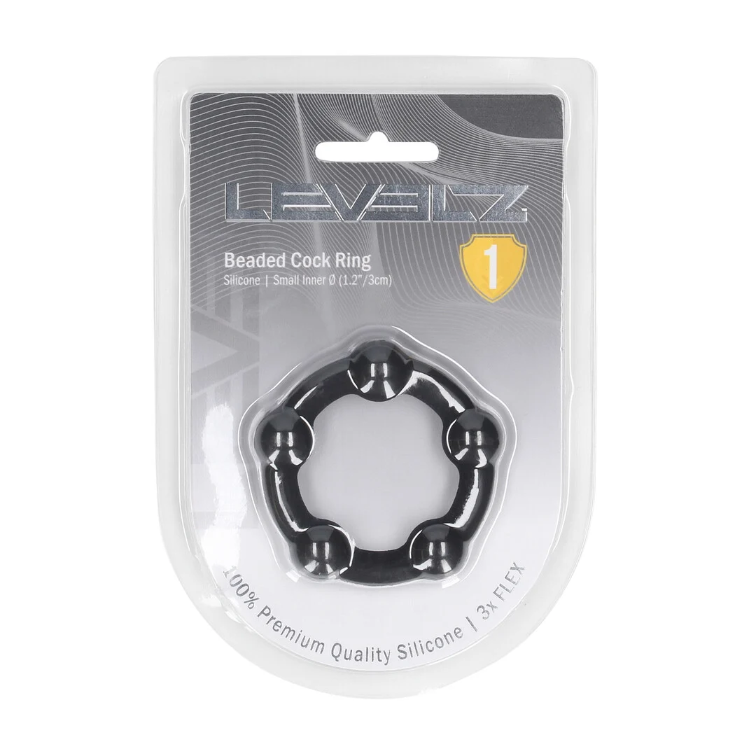Anillo para el pene con cuentas Levelz by Shots - Imagen 1