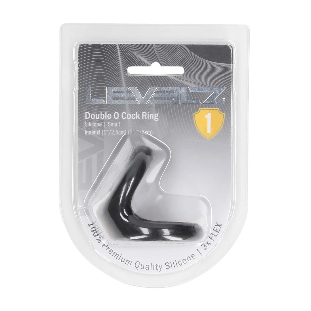 Anillo para el pene de silicona Levelz Double O - Imagen 1
