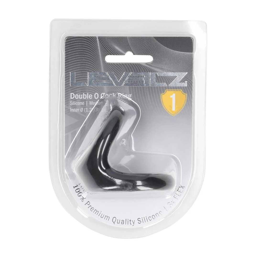 Anillo para el pene de silicona Levelz Double O - Imagen 1