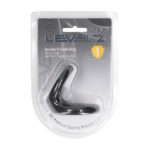 Anillo para el pene de silicona Levelz Double O, negro
