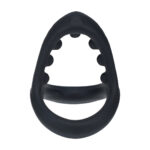 Anillo de silicona Levelz Tri O para el pene y los testículos - Imagen 3