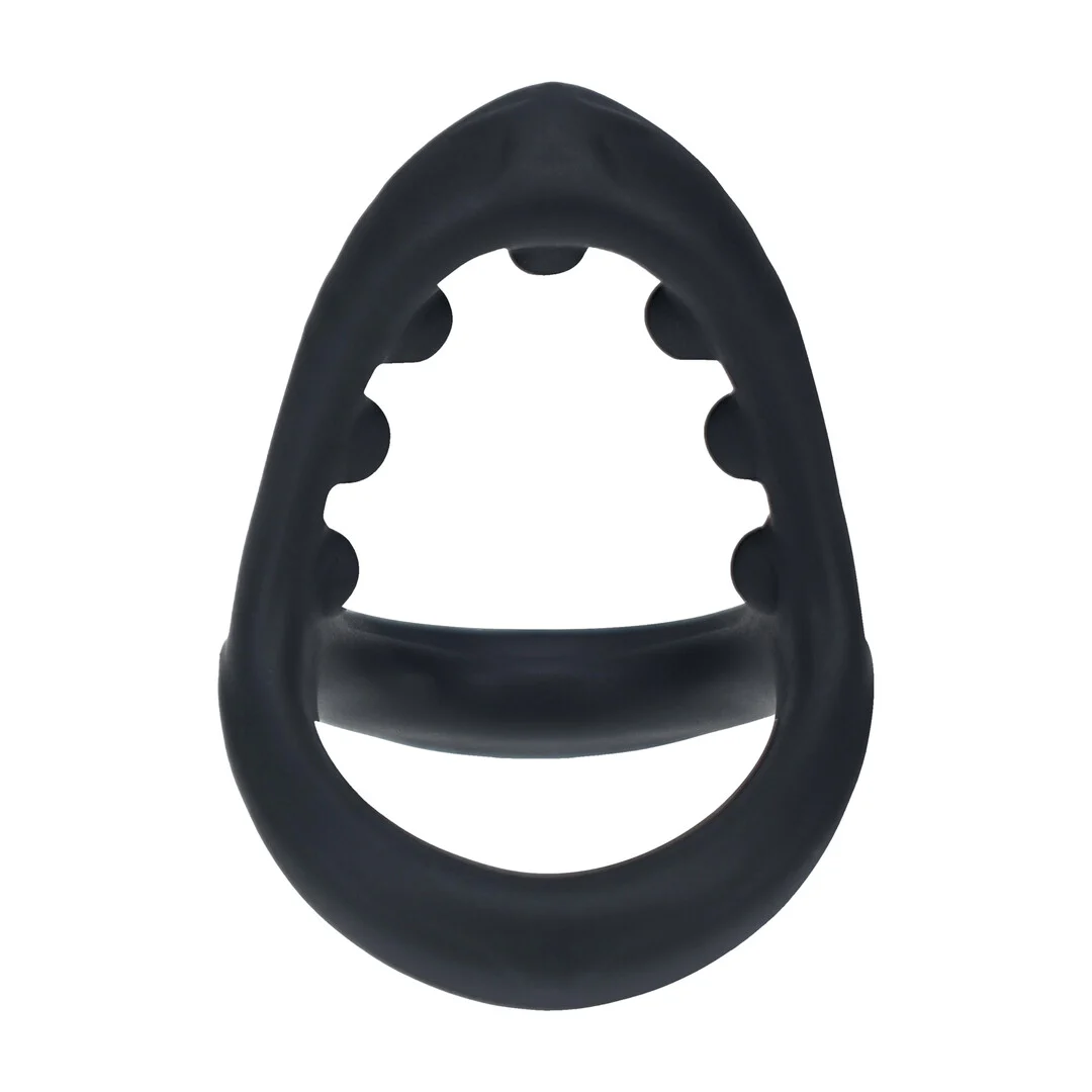 Anillo de silicona Levelz Tri O para el pene y los testículos - Imagen 3