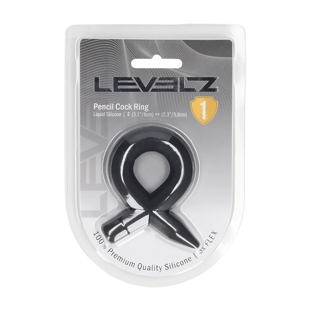 Anillo para pene Levelz Pencil de silicona - Imagen 1