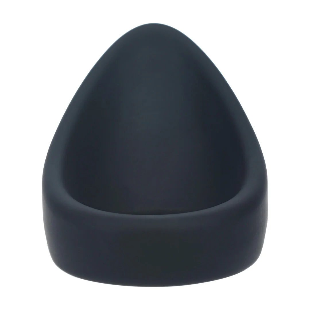 Anillo para el pene de silicona Levelz con forma de gota negro - Imagen 4