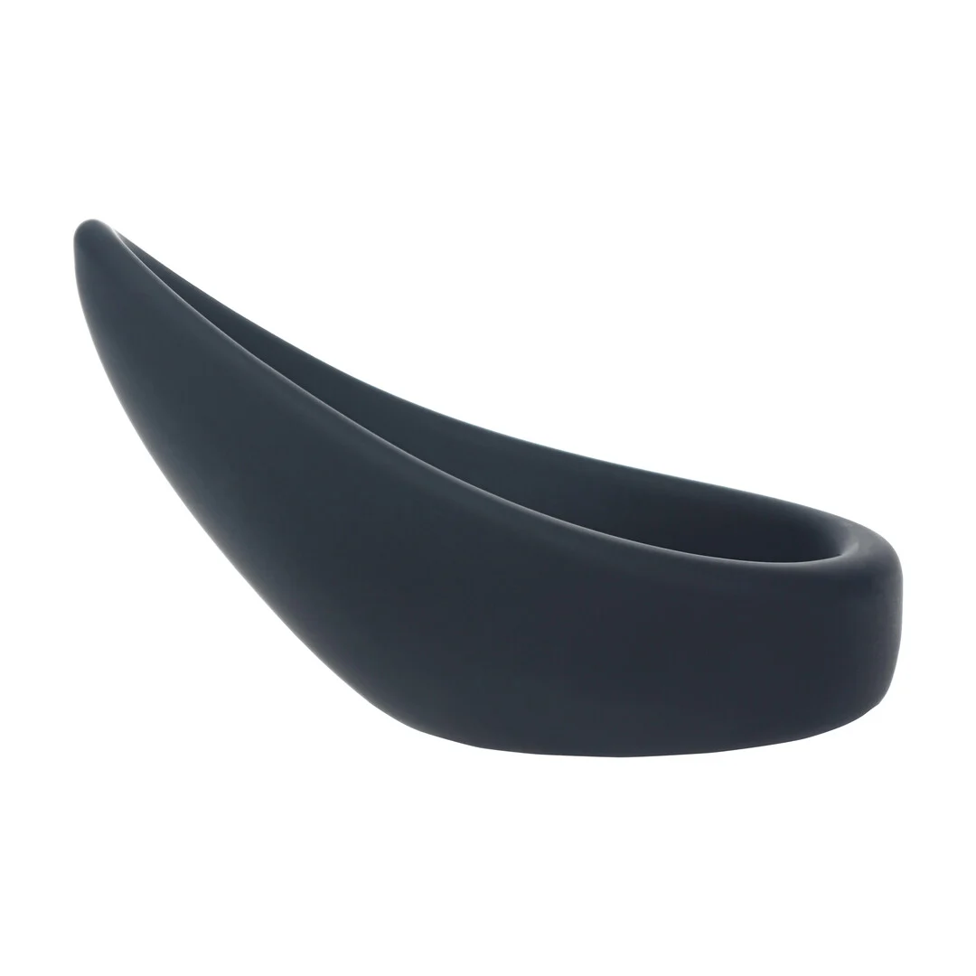 Anillo para el pene de silicona Levelz con forma de gota negro - Imagen 5