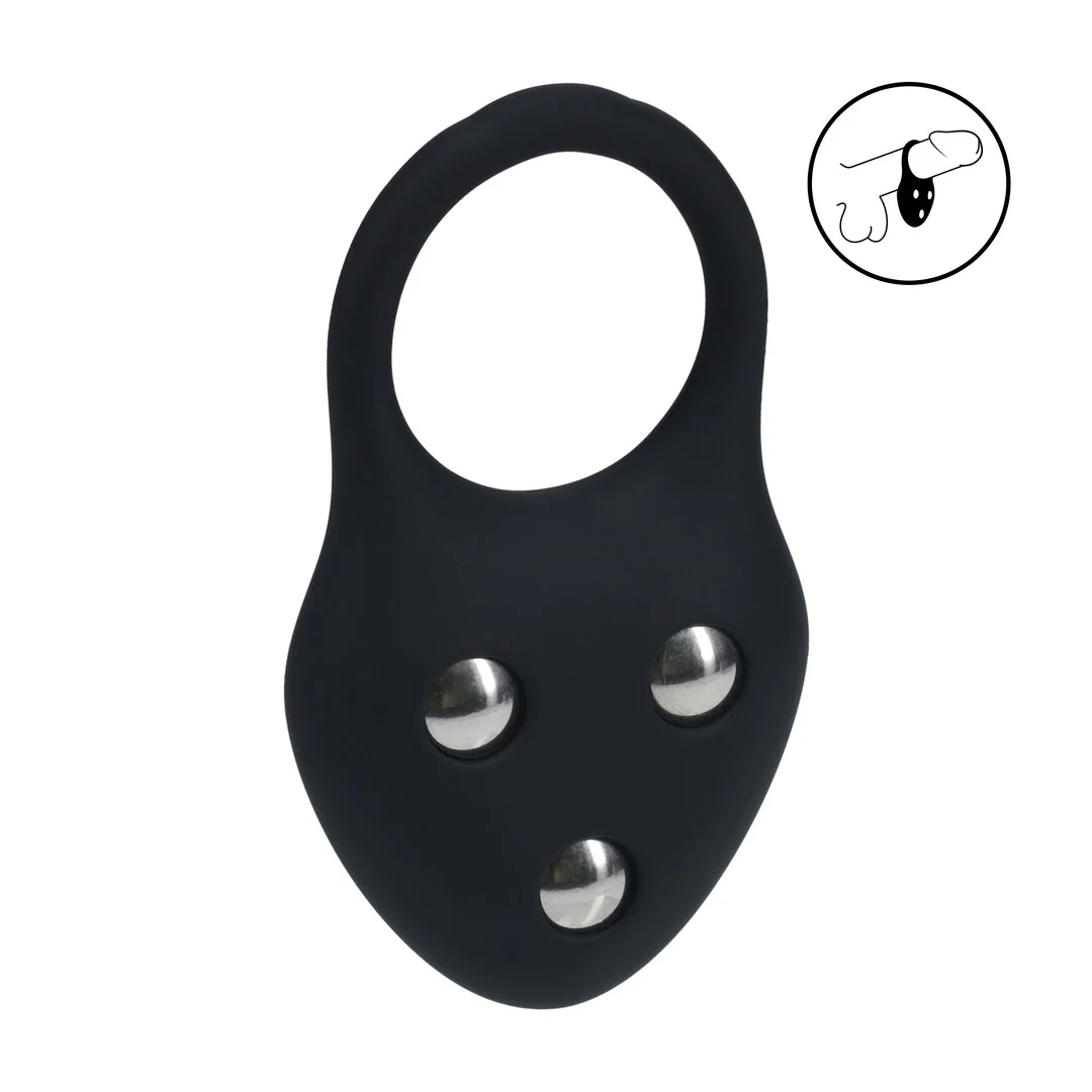 Anillo de entrenamiento de silicona Levelz negro - Imagen 6