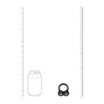 Anillo doble lastrado Levelz para el pene de silicona líquida - Imagen 4