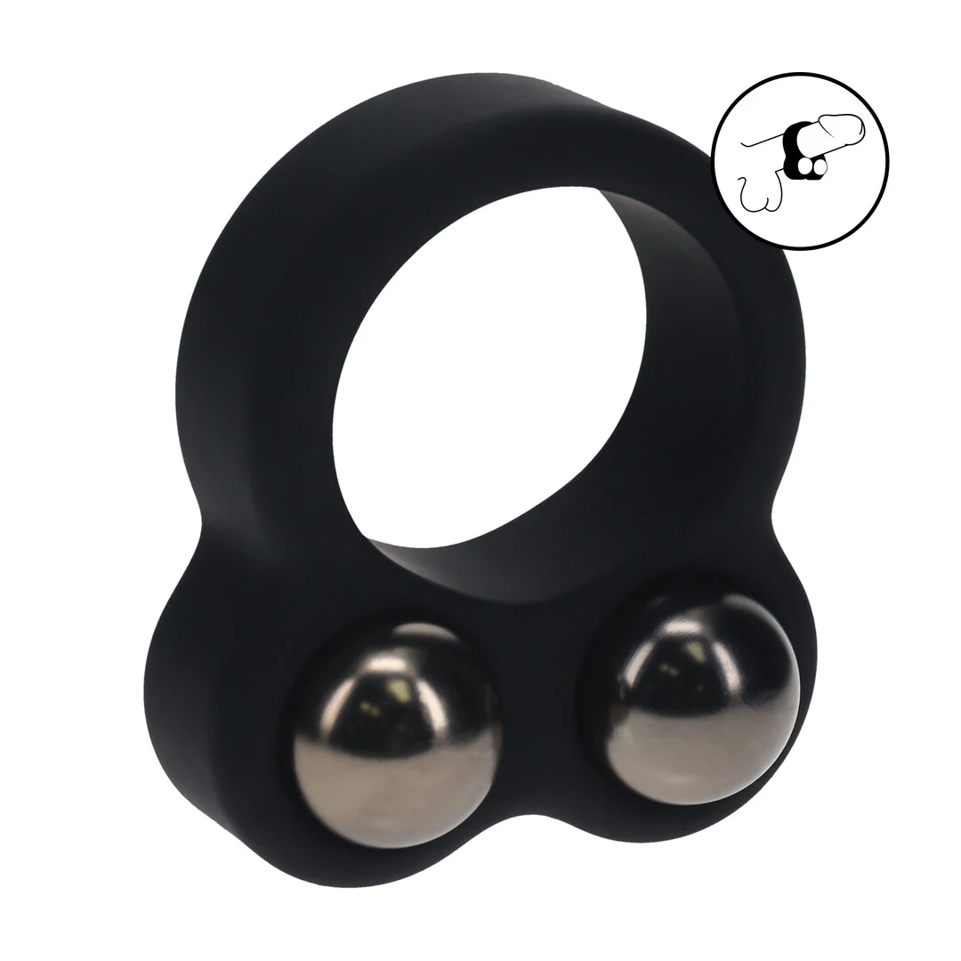 Anillo doble lastrado Levelz para el pene de silicona líquida - Imagen 6