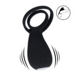 Anillo vibrador para pene y testículos Levelz con estimulador en forma de patita - Imagen 5
