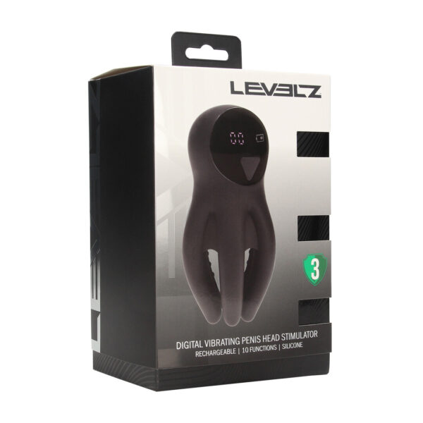 Estimulador vibratorio para el glande con tentáculos Levelz by Shots