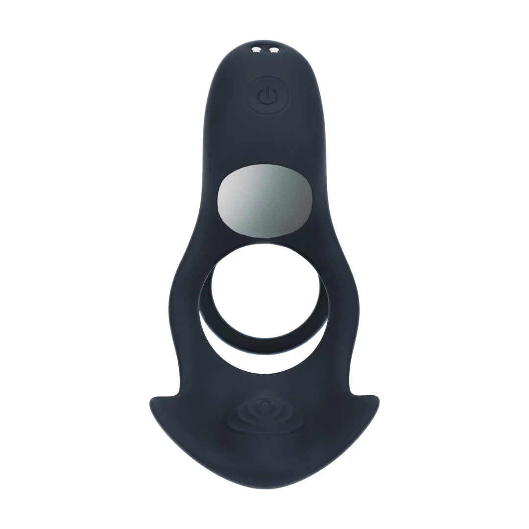 Anillo vibrador de silicona Levelz con tres motores - Imagen 3