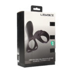 Anillo vibrador de silicona Levelz para pene y testículos con anilla para la base