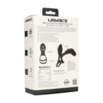 Anillo vibrador de silicona Levelz para pene y testículos con anilla para la base - Imagen 2