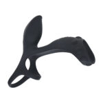 Anillo vibrador de silicona Levelz para pene y testículos con anilla para la base - Imagen 3