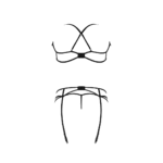 Conjunto Magic Silk con sujetador, liguero y tanga - Imagen 12