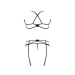 Conjunto Magic Silk con sujetador, liguero y tanga - Imagen 5