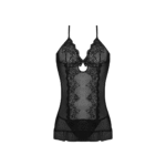 Picardías negro con tanga de Magic Silk - Imagen 4