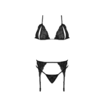 Conjunto Peek a Boo de Magic Silk con liguero - Imagen 4