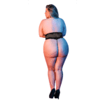 Body de encaje con cuello halter, escote pronunciado en V y tanga para un look sensual, Exposed - Imagen 3