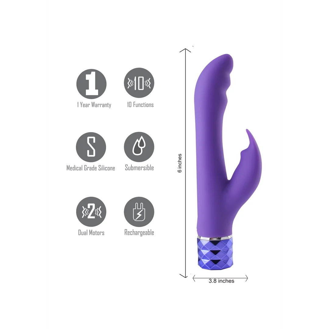 Vibrador de silicona Hailey - Imagen 4