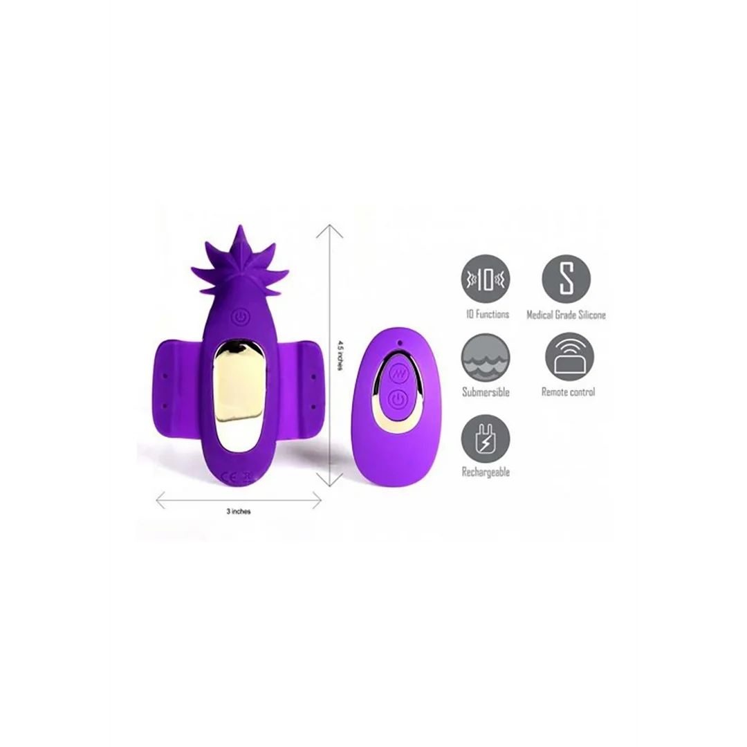 Vibrador de silicona Sativa - Imagen 2