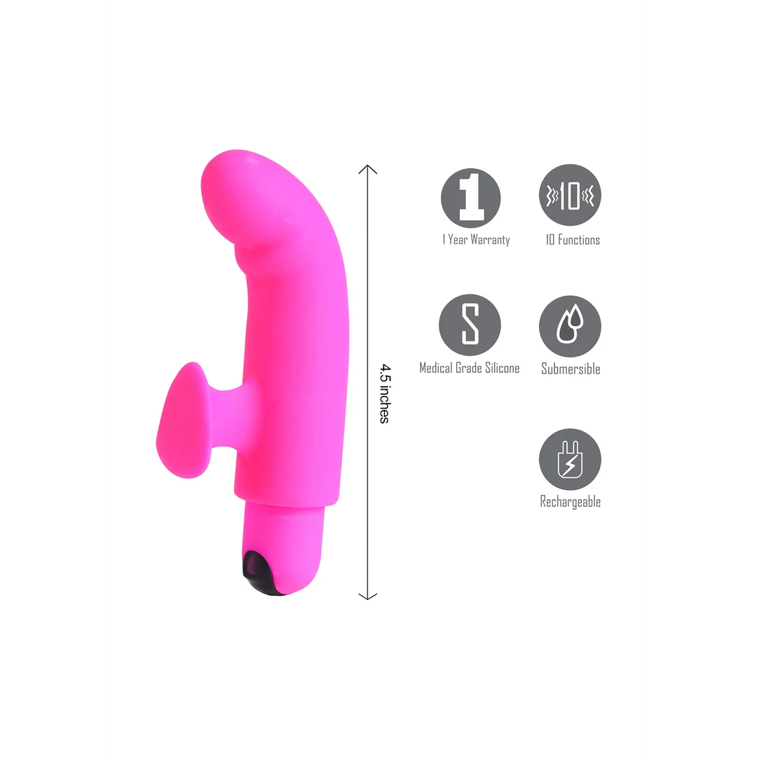 Vibrador de dedo recargable Sadie - Imagen 3