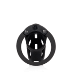 Jaula de castidad negra ManCage Model 24 de 9 cm - Imagen 4