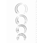 Set de anillos para pene de varios tamaños – Set de anillos de repuesto - Imagen 2