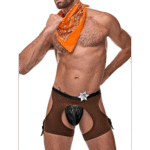 Disfraz de vaquero rígido con juegos de rol sexis para un look atrevido – Male Power - Imagen 5