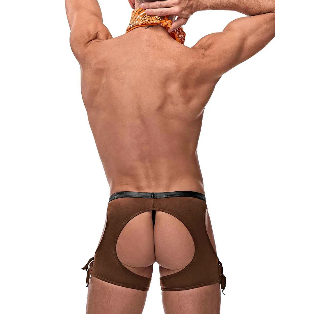 Disfraz de vaquero rígido con juegos de rol sexis para un look atrevido – Male Power - Imagen 2