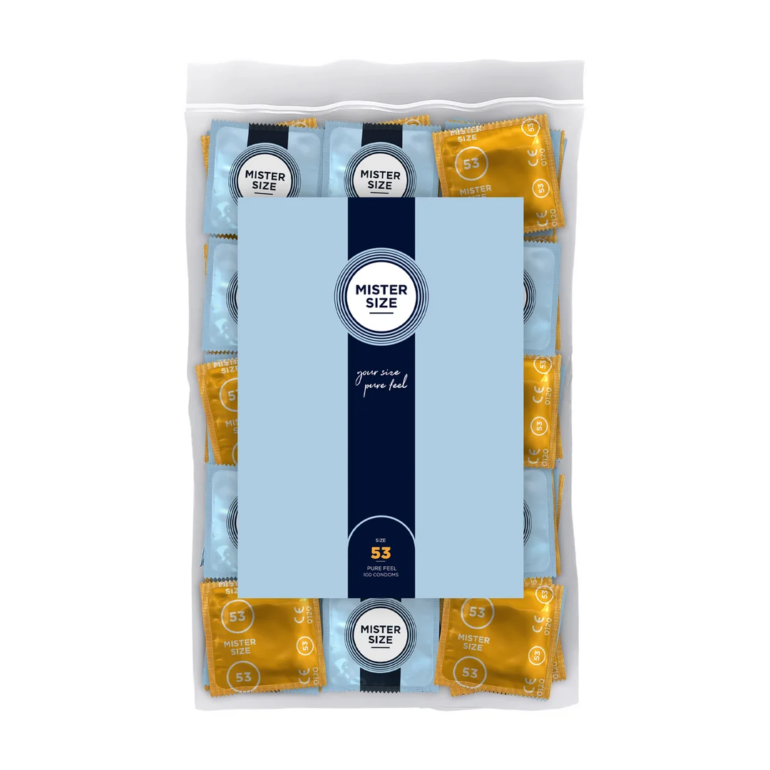 Pure Feel | Preservativos de 53 mm, envase de 100 unidades - Imagen 2