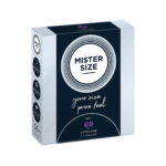 Preservativos con ajuste perfecto – 3 unidades – MISTER SIZE - Imagen 2