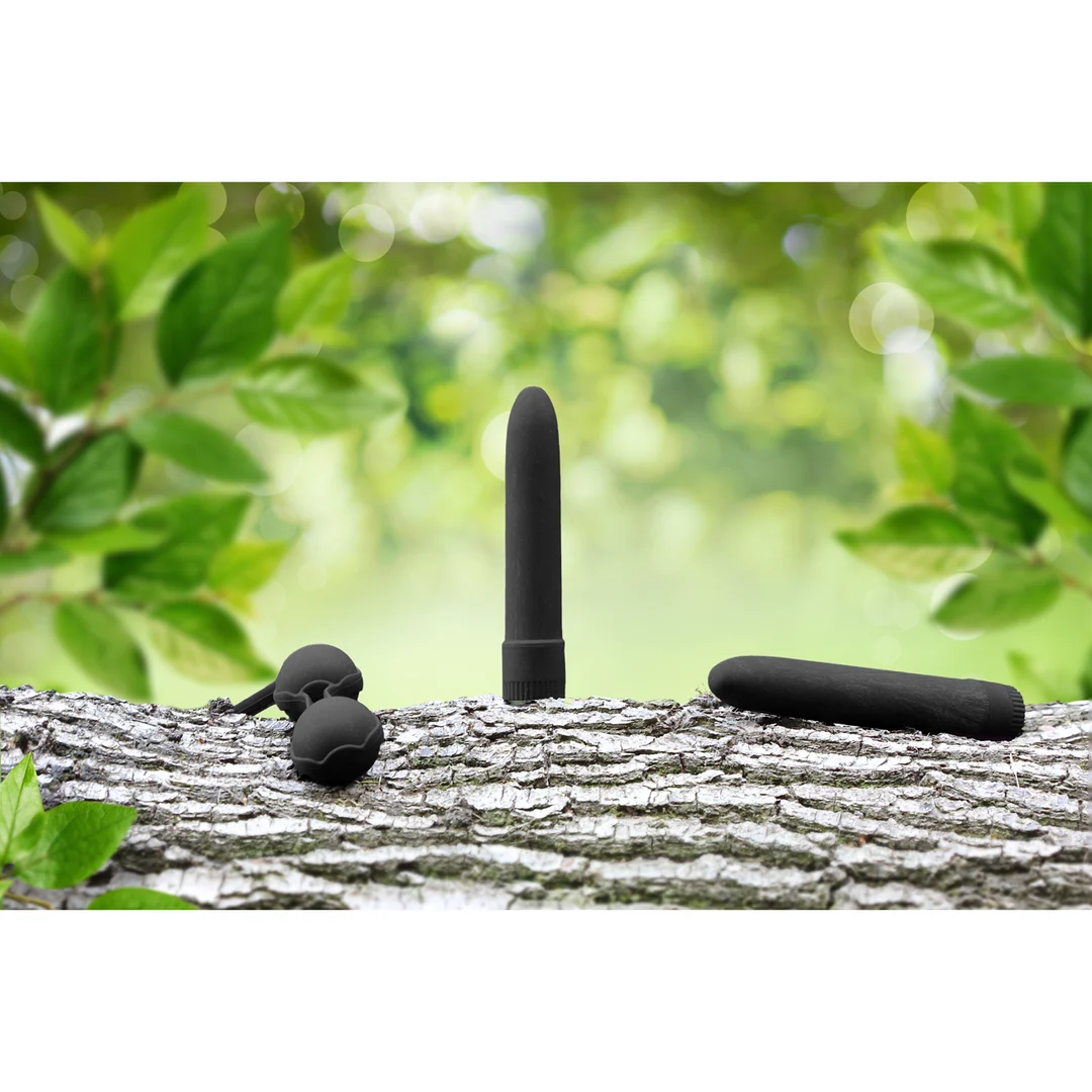 Vibrador con varios ajustes de vibración y biodegradable Natural Pleasure Natural Pleasure by Shots - Imagen 5