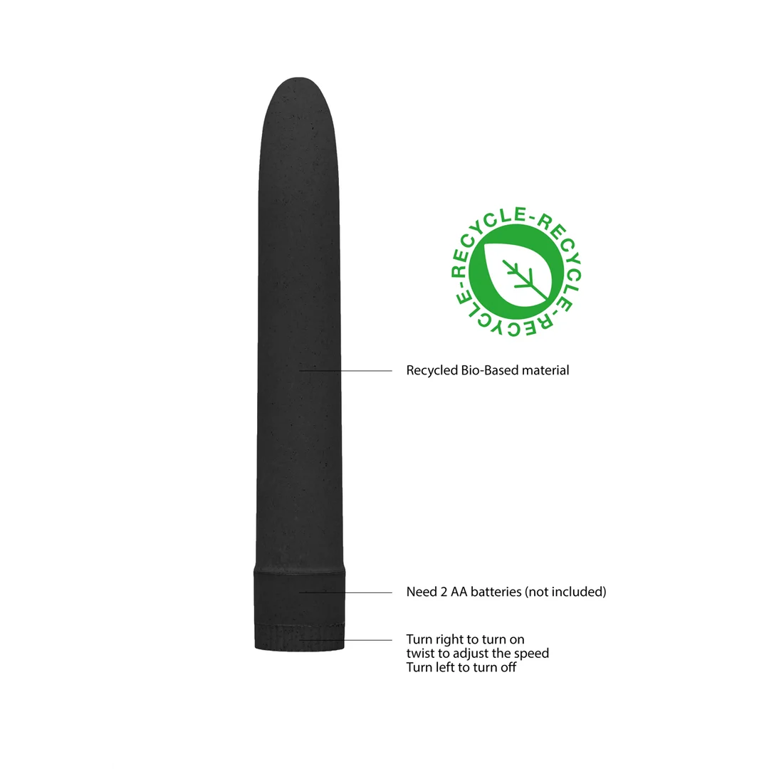 Vibrador con varios ajustes de vibración y biodegradable Natural Pleasure Natural Pleasure by Shots - Imagen 6
