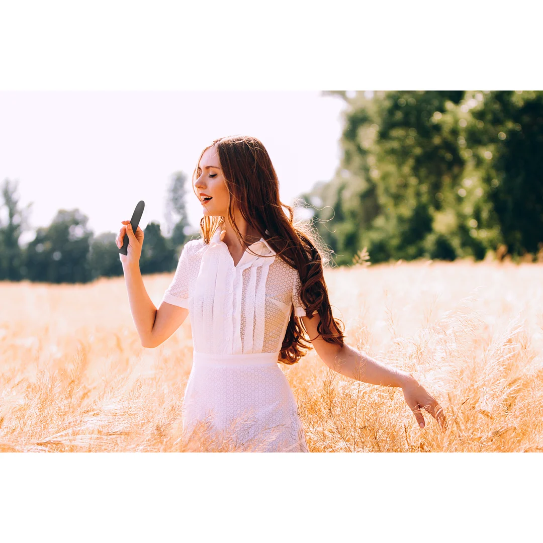 Vibrador con varios ajustes de vibración y biodegradable Natural Pleasure Natural Pleasure by Shots - Imagen 3