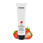 Lubricante de base acuosa Nuei con sabor a fresa, 100 ml - Imagen 2