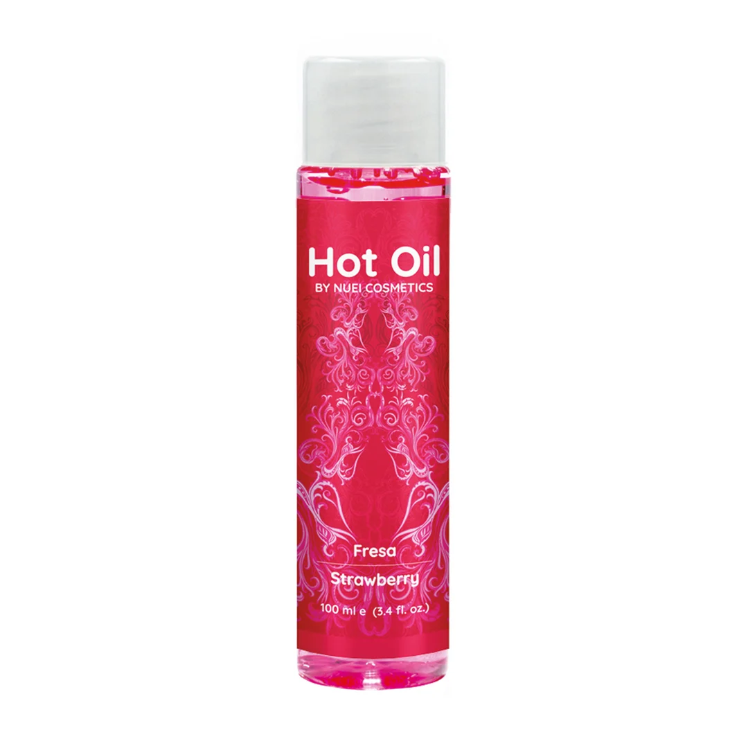 Nuei Verwarmende Massagegel Aardbei