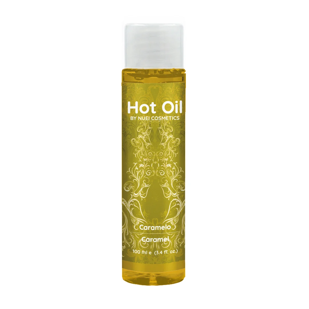 Gel de masaje con efecto calor, caramelo, NUEI, 100 ml - Imagen 1