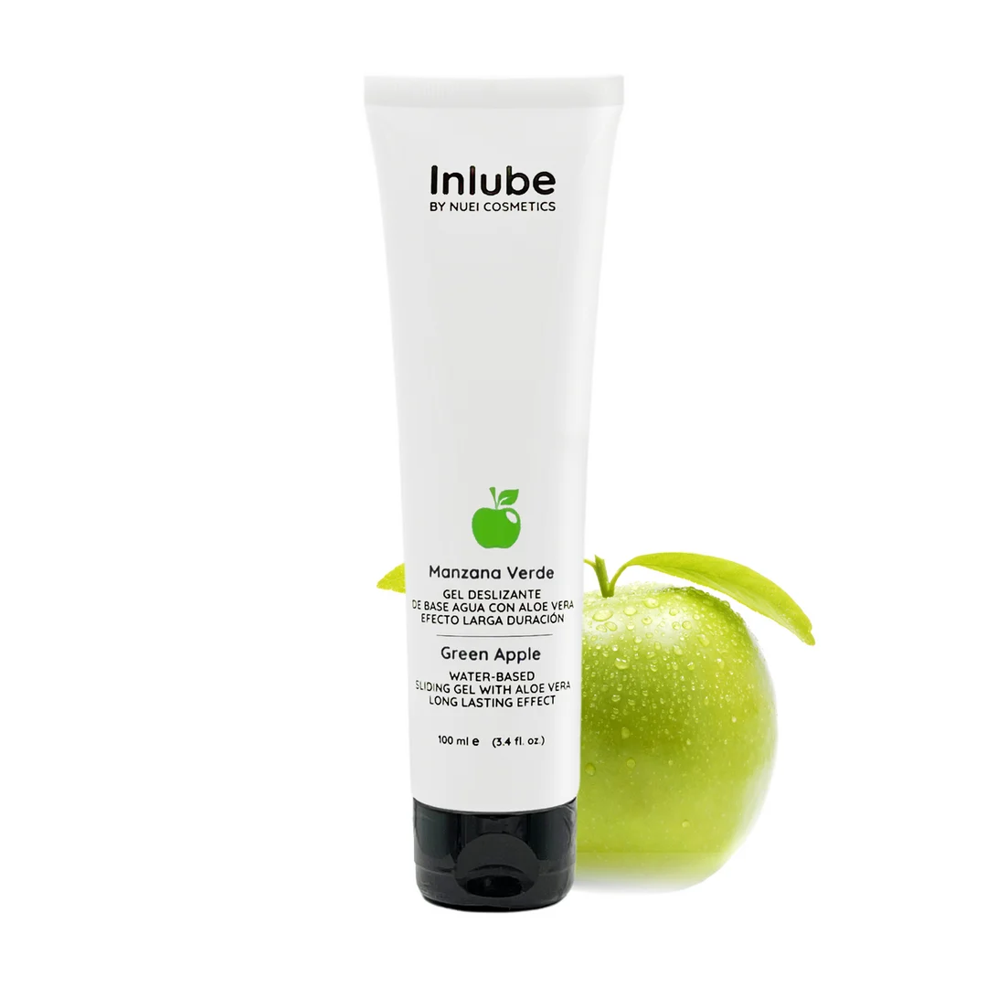 Lubricante Nuei con sabor a manzana verde - Imagen 2