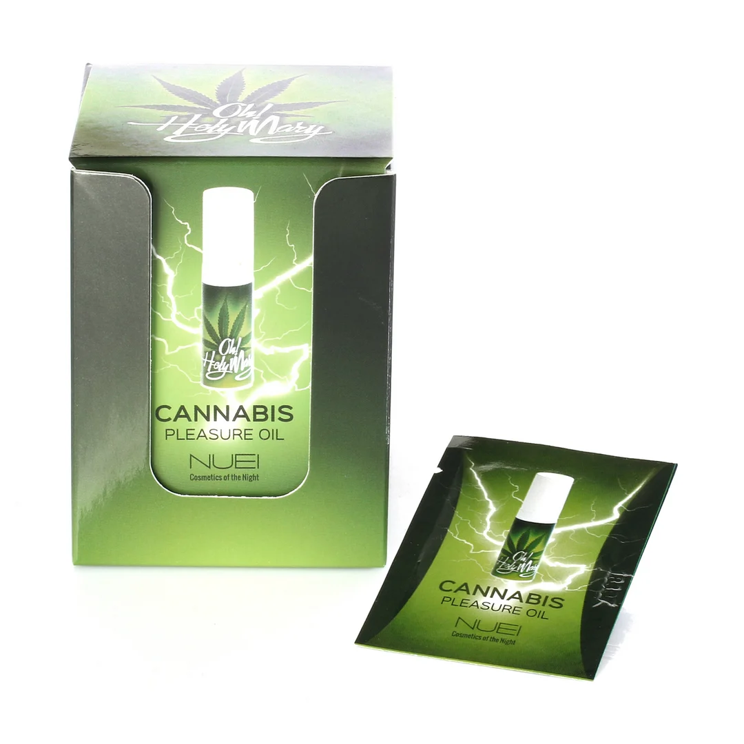 Aceite excitante con efecto de cosquilleo, OH! Holy Mary Cannabis Pleasure-oil - Imagen 1