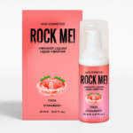 Nuei Rock Me! gel vibrador líquido de fresa, 20 ml - Imagen 3